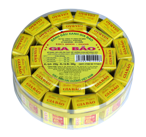 Bánh Đậu Xanh Gia Bảo (Quy trình sản xuất )